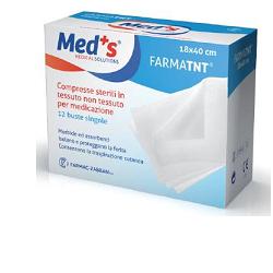 GARZA COMPRESSA TESSUTO NON TESSUTO MEDS 36X40CM 12 PEZZI SSR - Farmaciapacini.it
