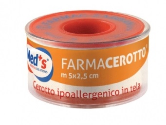 CEROTTO MEDS IPOALLERGENICO TELA 500X2,5CM SSR - Farmaciapacini.it