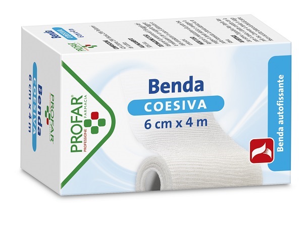 BENDA COESIVA 6 CM X 4 M PROFAR - Farmaciapacini.it
