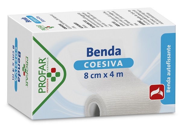 BENDA COESIVA 8 CM X 4 M PROFAR - Farmaciapacini.it