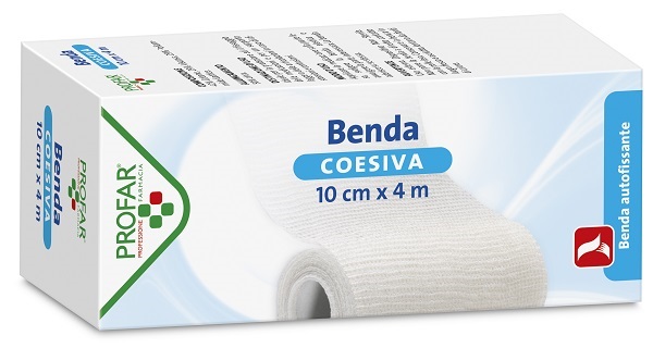 BENDA COESIVA 10 CM X 4 M PROFAR - Farmaciapacini.it