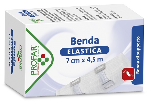 BENDA ELASTICA 7 CM X 4,5 M PROFAR - Farmaciapacini.it