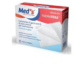 GARZA COMPRESSA MEDS FARMATEXA OCULARE 10 PEZZI - Farmaciapacini.it