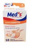CEROTTO MEDS STRIPS TELA IPOALLERGENICO ELASTICIZZATO ASSORTITI 10 PEZZI - Farmaciapacini.it