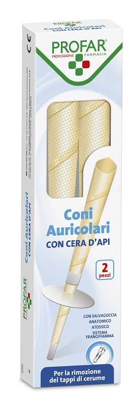 CONI AURICOLARI 2 PEZZI PROFAR - Farmaciapacini.it
