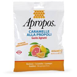 APROPOS CARAMELLE ALLA PROPOLI GUSTO AGRUMI 50 G - Farmaciapacini.it