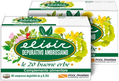 ELISIR DEPURATIVO AMBROSIANO 20 COMPRESSE 5,3 G - Farmaciapacini.it