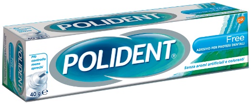 POLIDENT FREE ADESIVO PER PROTESI DENTARIA 40 G - Farmaciapacini.it