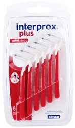 INTERPROX PLUS MINICONICO ROSSO 6 PEZZI - Farmaciapacini.it