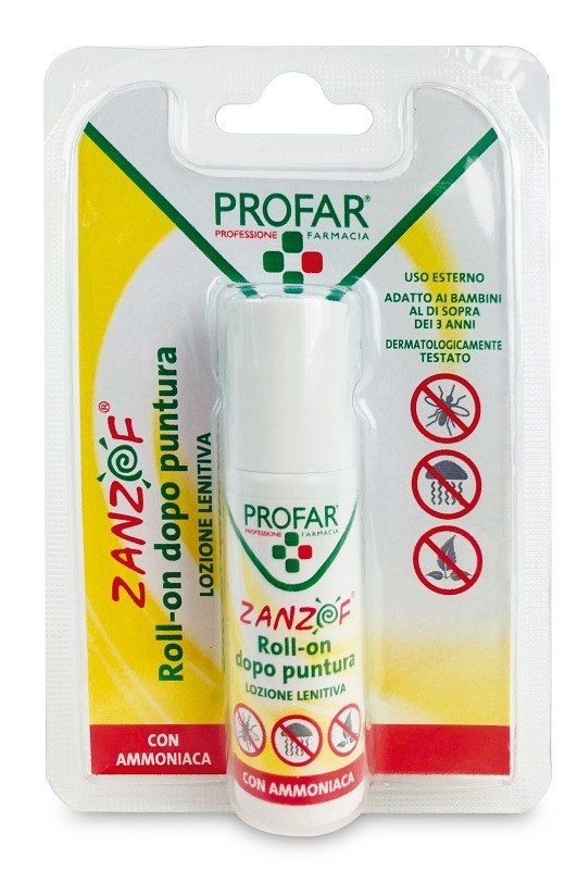 ZANZOF LOZIONE POST PUNTURA CON AMMONIACA ROLL-ON 20 ML PROFAR - Farmaciapacini.it