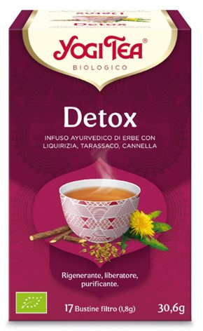 YOGI TEA DETOX BIO 30,6 G - Farmaciapacini.it