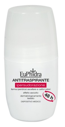 DEODORANTE IN EMULSIONE IN FLACONE ROLL-ON CON ASTUCCIO EUPHIDRA DEO ROLLON ANTITRASPIRANTE 50 ML - Farmaciapacini.it