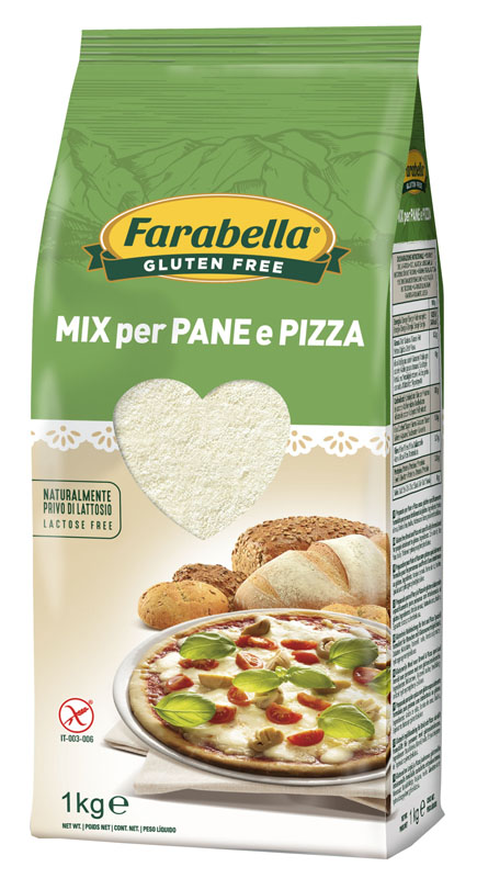 FARABELLA FARINA PREPARATO PANE/PIZZA 1 KG - Farmaciapacini.it