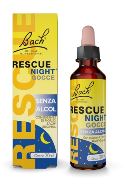 RESCUE ORIGINAL NIGHT SENZA ALCOL GOCCE 20 ML   - Farmaciapacini.it