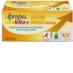 APROPOS VITA+ PAPPA REALE 500 MG 10 FLACONCINI 10 ML - Farmaciapacini.it