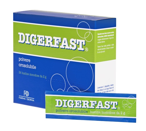 DIGERFAST POLVERE 24 BUSTINE MONODOSE 2 G - Farmaciapacini.it