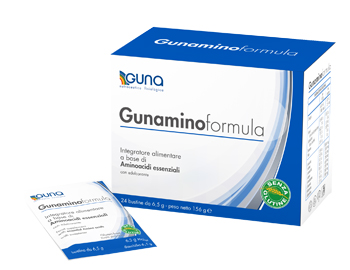 GUNAMINO FORMULA 24 BUSTINE 156 G - Farmaciapacini.it