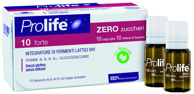 PROLIFE 10 MILIARDI ZERO ZUCCHERO 10 FLACONI DA 8 ML - Farmaciapacini.it