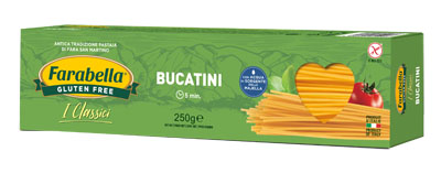 FARABELLA BUCATINI PASTA SENZA GLUTINE 250 G - Farmaciapacini.it