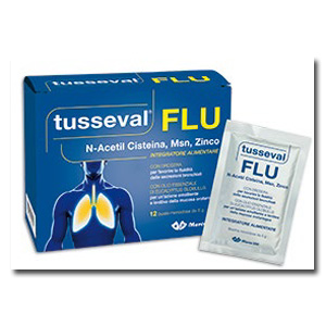 TUSSEVAL FLU 12 BUSTINE SOLUBILI 60 G - Farmaciapacini.it