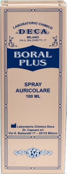 BORAL PLUS SPRAY AURICOLARE 100 ML - scadenza 31.01.2026 - Farmaciapacini.it