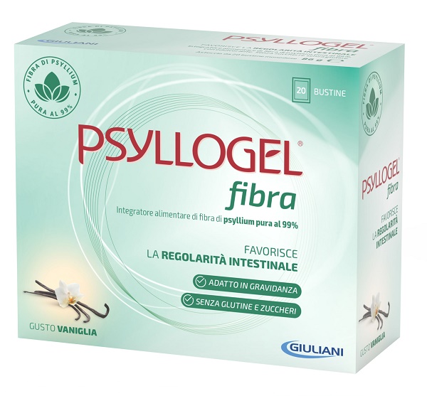 PSYLLOGEL FIBRA VANIGLIA 20 BUSTINE - Farmaciapacini.it