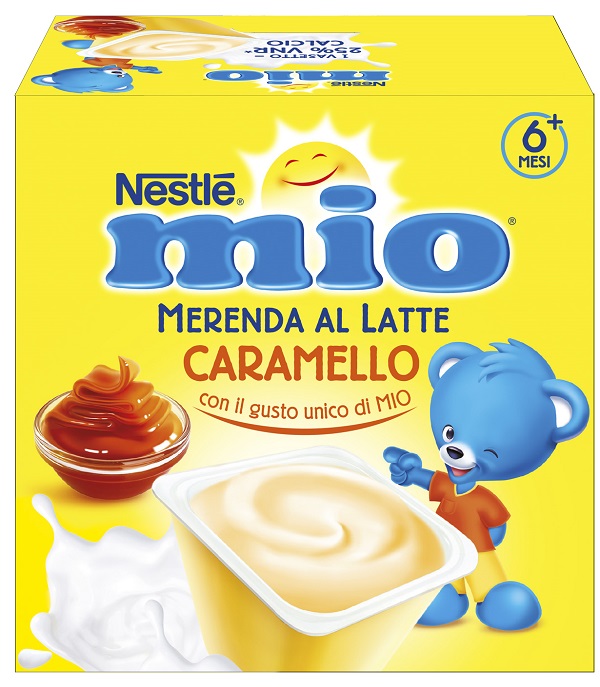 MIO MERENDA CARAMEL 4 X 100 G - Farmaciapacini.it