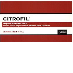 CITROFIL 20 BUSTINE 4,5 G - Farmaciapacini.it