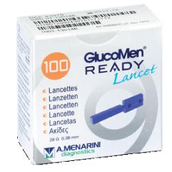 LANCETTE PUNGIDITO GLUCOMEN READY LANCET 100 PEZZI - Farmaciapacini.it