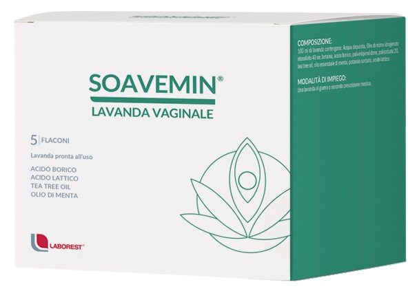 SOAVEMIN LAVANDA VAGINALE 5 FLACONI 100 ML - Farmaciapacini.it