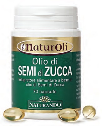 I NATUROLI OLIO DI SEMI DI ZUCCA 70 CAPSULE - Farmaciapacini.it