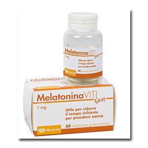 MELATONINA VITI FAST 1MG 60 COMPRESSE GUSTO ARANCIA - Farmaciapacini.it