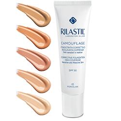 RILASTIL CAMOUFLAGE FONDOTINTA CORRETTIVO FLUIDO ELEVATA COPRENZA 10 30 ML - Farmaciapacini.it