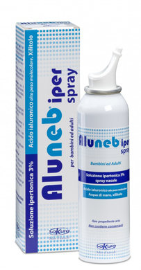ALUNEB SOLUZIONE IPERTONICA 3% SPRAY NASALE 125 ML - Farmaciapacini.it