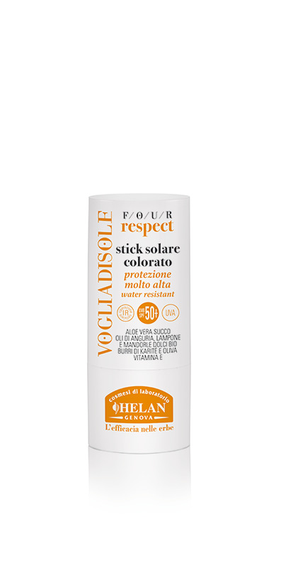 VOGLIADISOLE FOUR RESPECT STICK SOLARE COLORATO SPF50+ 8 ML - Farmaciapacini.it