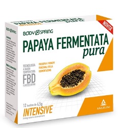 BODY SPRING PAPAYA FERMENTATA PURA INTENSIVE 12 BUSTINE - Farmaciapacini.it