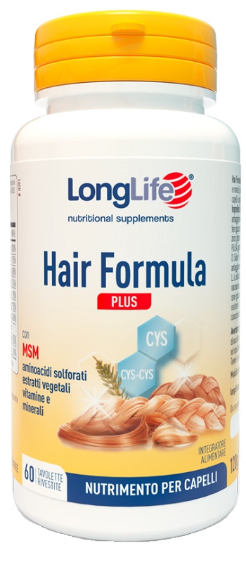 LONGLIFE HAIR FORMULA PLUS 60 TAVOLETTE - Farmaciapacini.it