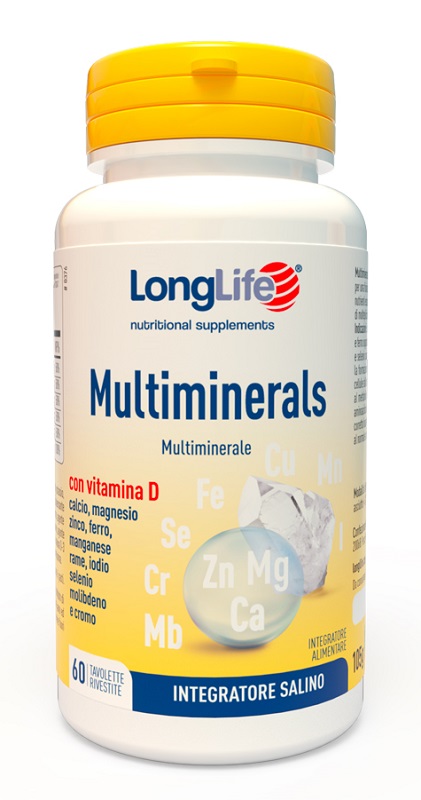 LONGLIFE MULTIMINERALS 60 TAVOLETTE - Farmaciapacini.it
