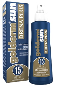 GOLDERM SUN DRENA PLUS SPF 15 SPRAY 200 ML - Farmaciapacini.it