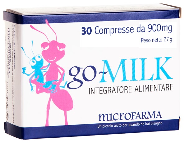 GO-MILK 30 COMPRESSE - Farmaciapacini.it