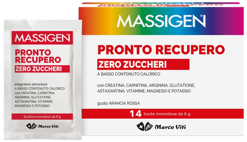 MASSIGEN PRONTO RECUPERO ZERO ZUCCHERI 14 BUSTINE - Farmaciapacini.it