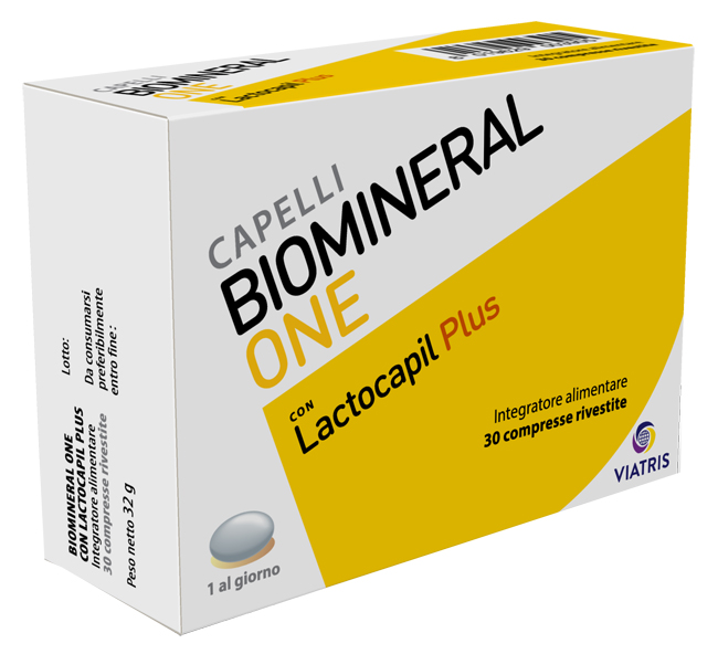 BIOMINERAL ONE LACTOCAPIL PLUS 30 COMPRESSE - Farmaciapacini.it