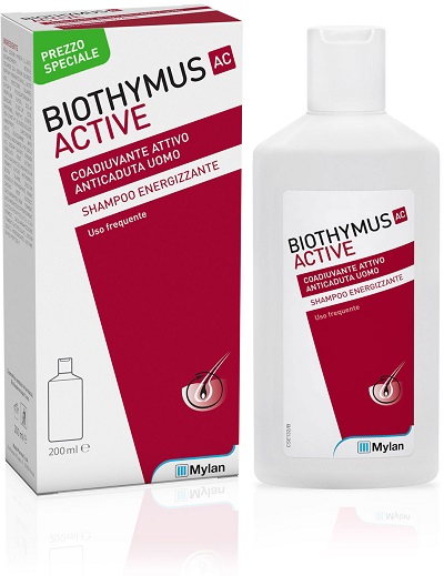 BIOTHYMUS AC ACTIVE SHAMPOO ENERGIZZANTE UOMO 200 ML PREZZO SPECIALE - Farmaciapacini.it
