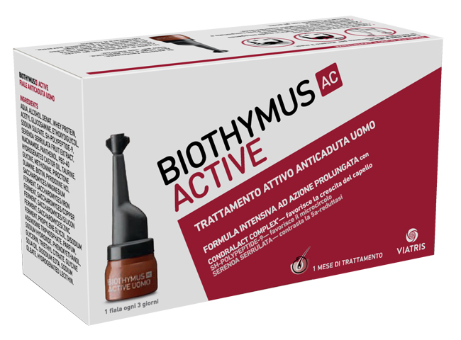 BIOTHYMUS AC ACTIVE TRATTAMENTO ATTIVO ANTICADUTA UOMO 10 FIALE 3,5 ML - Farmaciapacini.it