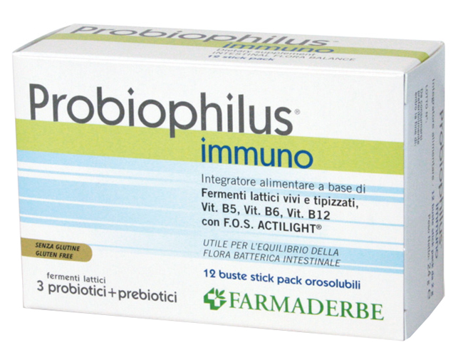 PROBIOPHILUS IMMUNO 12 BUSTINE 24 G - Farmaciapacini.it
