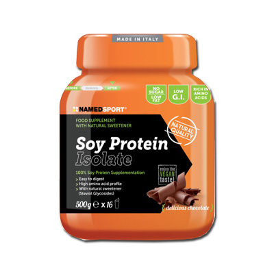 SOY PROTEIN ISOLATE DELICIOUS CHOCOLATE POLVERE 500 G - Farmaciapacini.it