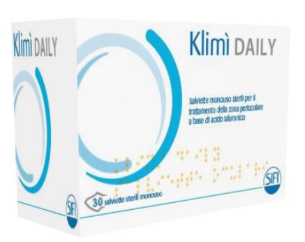 KLIMI' DAILY 30 SALVIETTINE DETERGENTI MONOUSO STERILI PER L'IGIENE OCULARE - Farmaciapacini.it