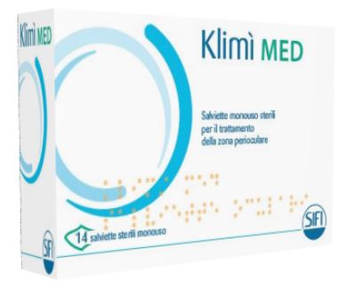 KLIMI' MED 14 SALVIETTINE DETERGENTI MONOUSO STERILI PER L'IGIENE OCULARE - Farmaciapacini.it