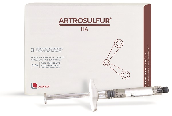 SIRINGA INTRA-ARTICOLARE ARTROSULFUR HA ACIDO IALURONICO 1,6% 2 ML 3 PEZZI - Farmaciapacini.it