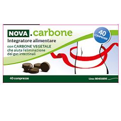 NOVA CARBONE VEGETALE 40 COMPRESSE - Farmaciapacini.it